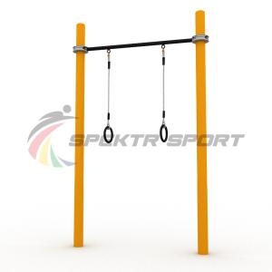 Купить Турник классический для занятий Воркаут с кольцами SP WRK-07 + Rings_76mm в Воронеже 