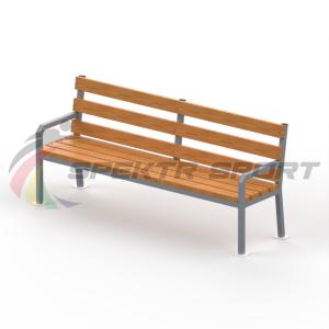 Купить Уличная скамейка со спинкой Дача в Воронеже 