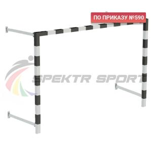 Купить Ворота мини-футбольные складные без сетки 2х3х0,5 м. (к-кт) в Воронеже 
