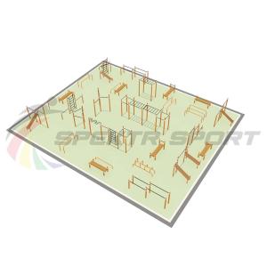 Купить Парковая площадка для Воркаут и WRK 6_76mm в Воронеже 