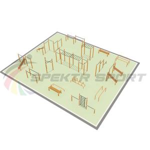 Купить Парковая площадка для Воркаут и WRK 5_76mm в Воронеже 