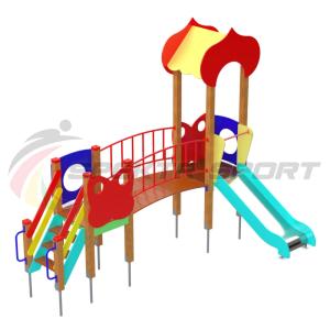 Купить Детский игровой комплекс Полянка ДИК 1603 в Воронеже 