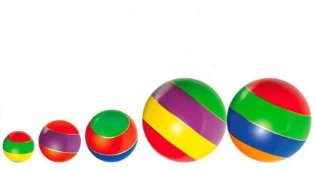 Купить Мячи резиновые (комплект из 5 мячей различного диаметра) в Воронеже 