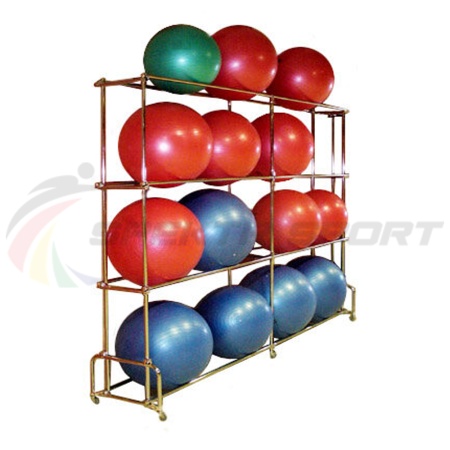 Купить Стеллаж для гимнастических мячей 16 шт в Воронеже 