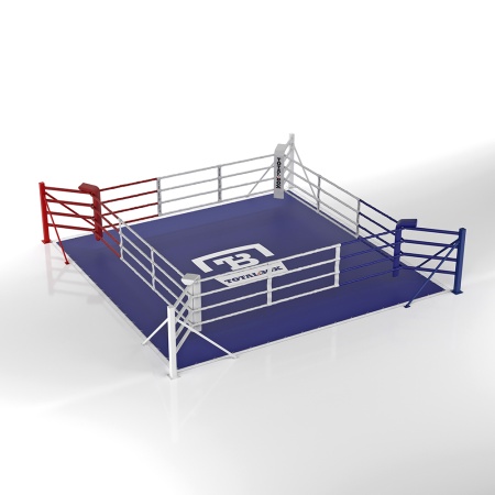 Купить Ринг боксерский напольный Totalbox на упорах 5х5м в Воронеже 